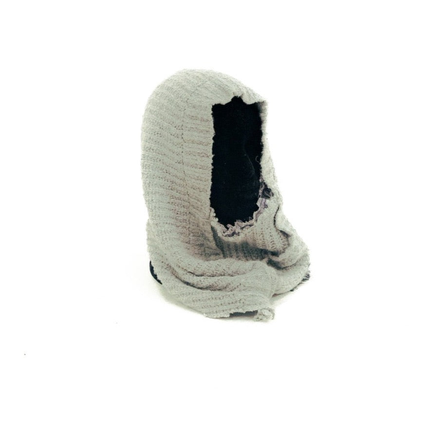 Grey Draped Balaclava