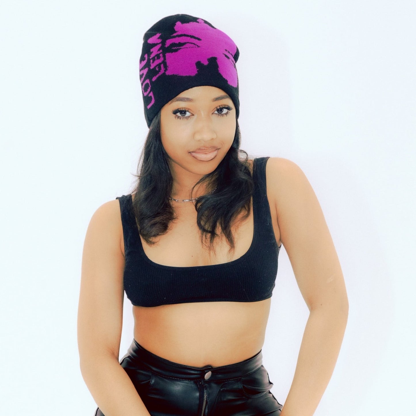 Love Lena the Label Graphic Beanie