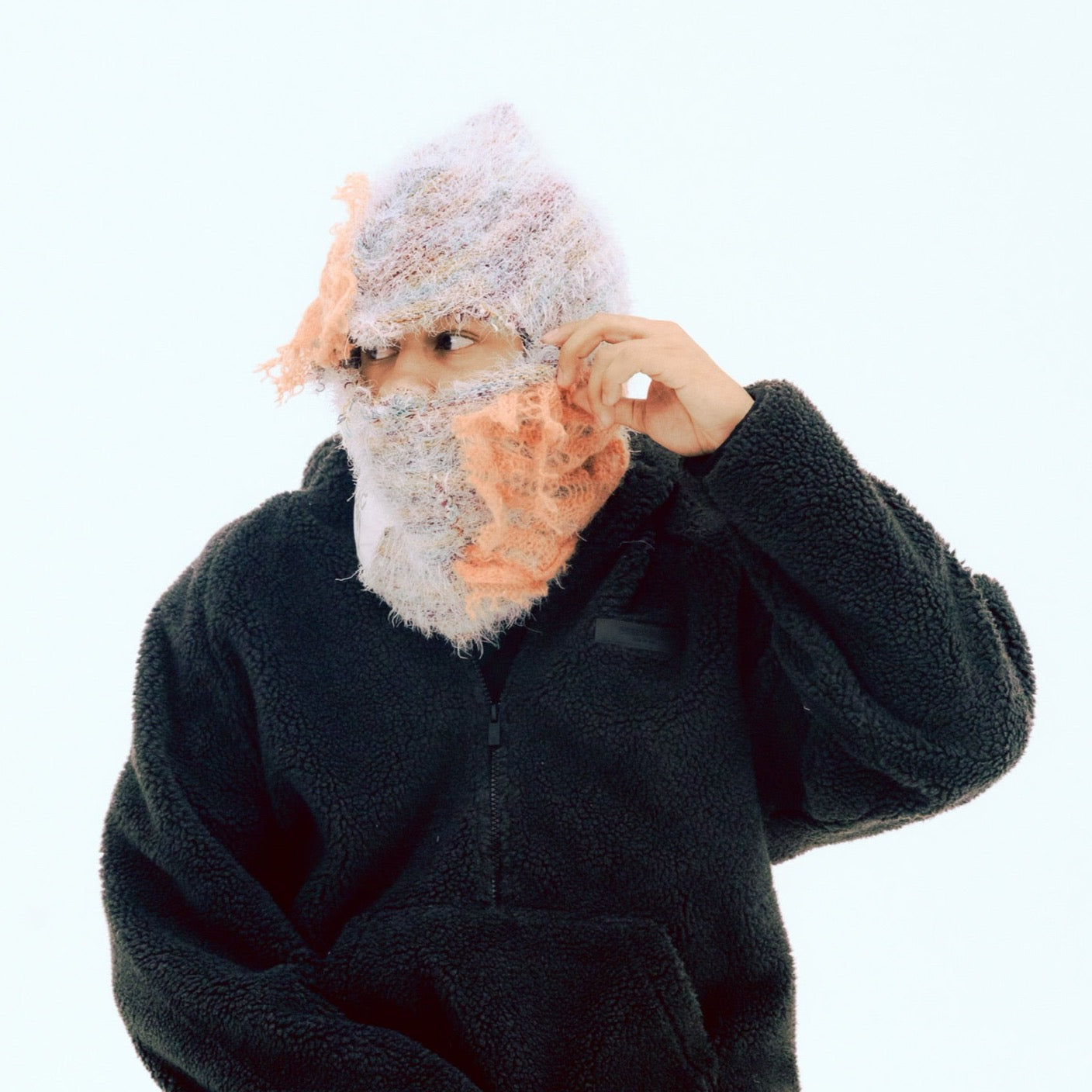 Mohair Absract Balaclava
