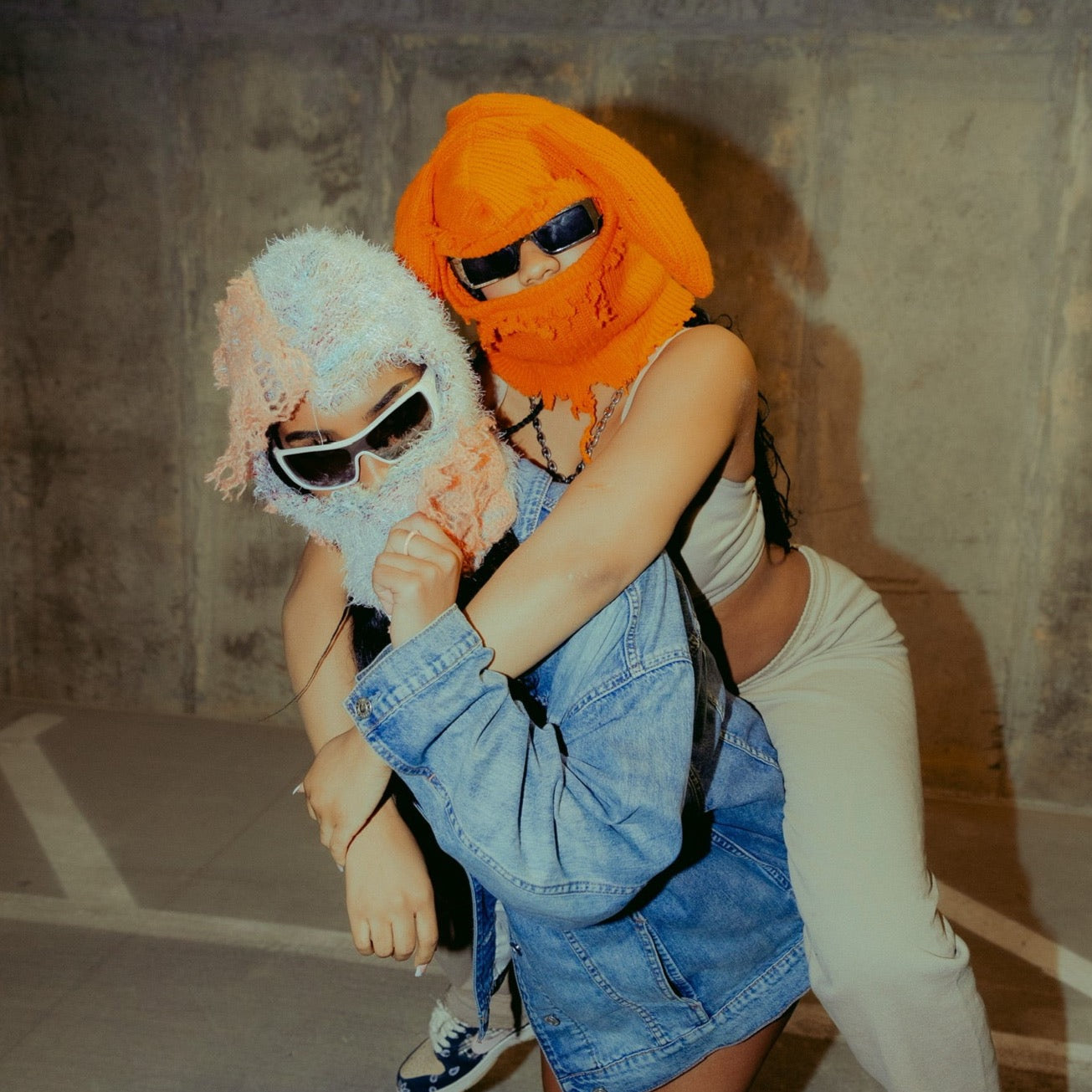 Mohair Absract Balaclava