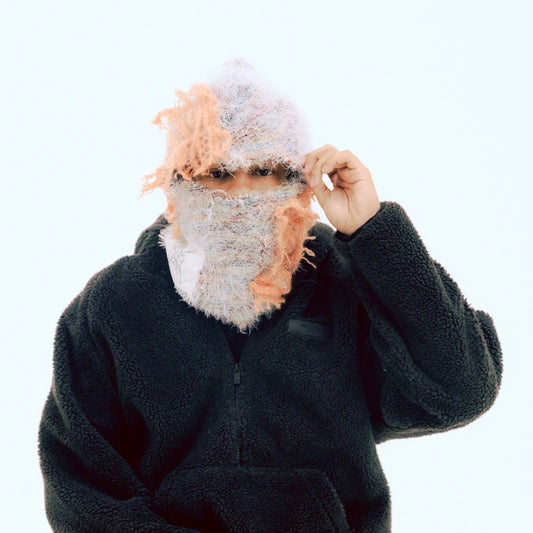 Mohair Absract Balaclava
